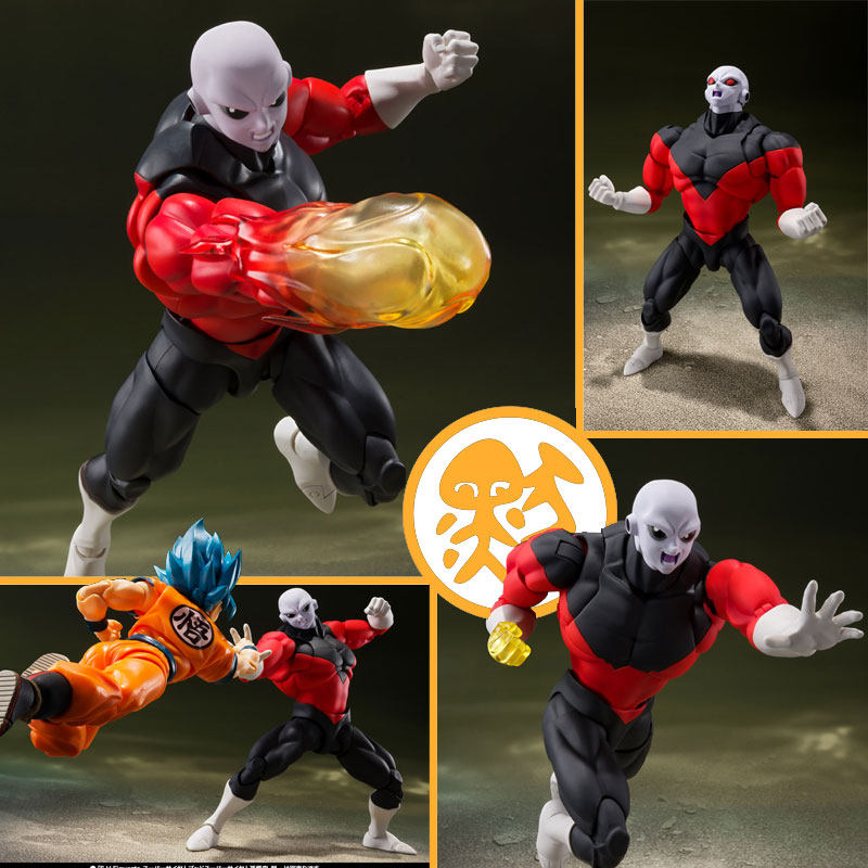 默图万代日版shf可动手办七龙珠超骄傲战队灰色吉连jiren
