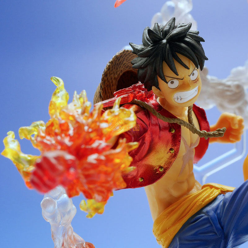 日版万代figuartszero航海海贼王onepiece手办路飞橡胶火枪手办