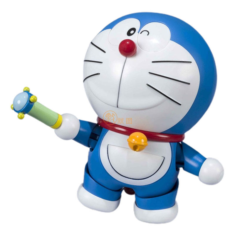 万代日版robot可动手办哆啦doraemon机器猫bestselection手办