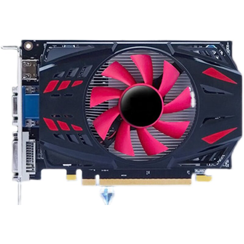 超hd7670 机电脑独立显卡英雄联盟游戏 4g显卡台式 全新hd6770抖音