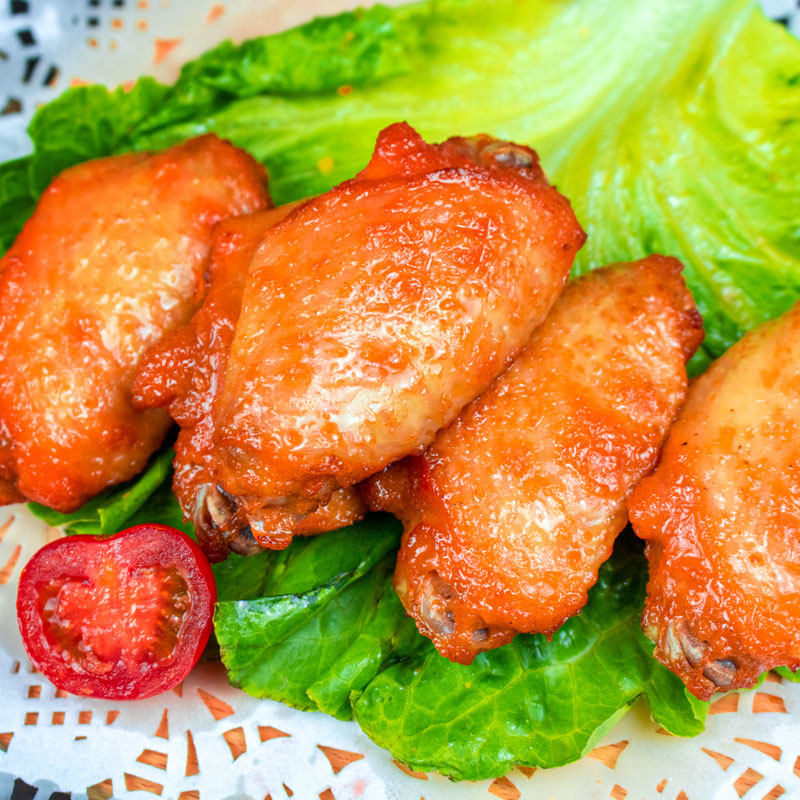 炸鸡中粮家佳康奥尔良烤鸡中翅1kg半成品冷冻烤翅生鸡翅