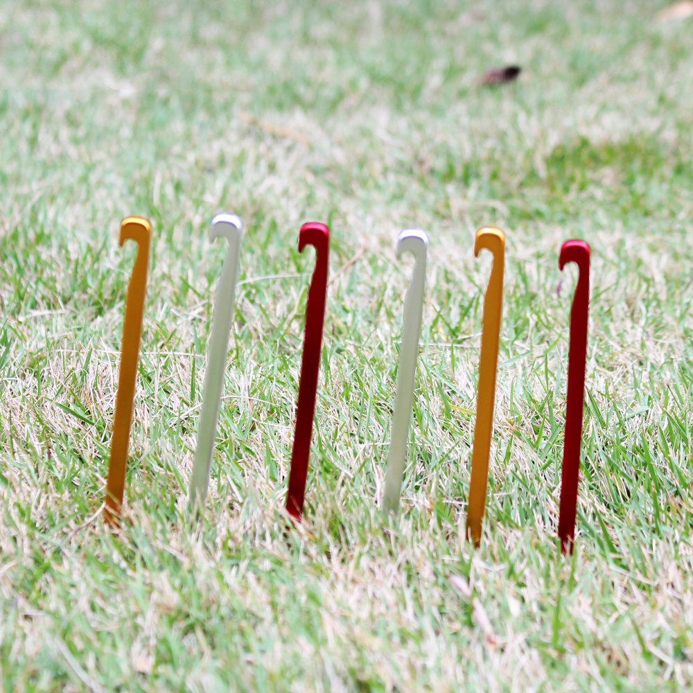 超轻登山户外钉子铝合金野营帐篷超硬丁帐篷钉地地钉