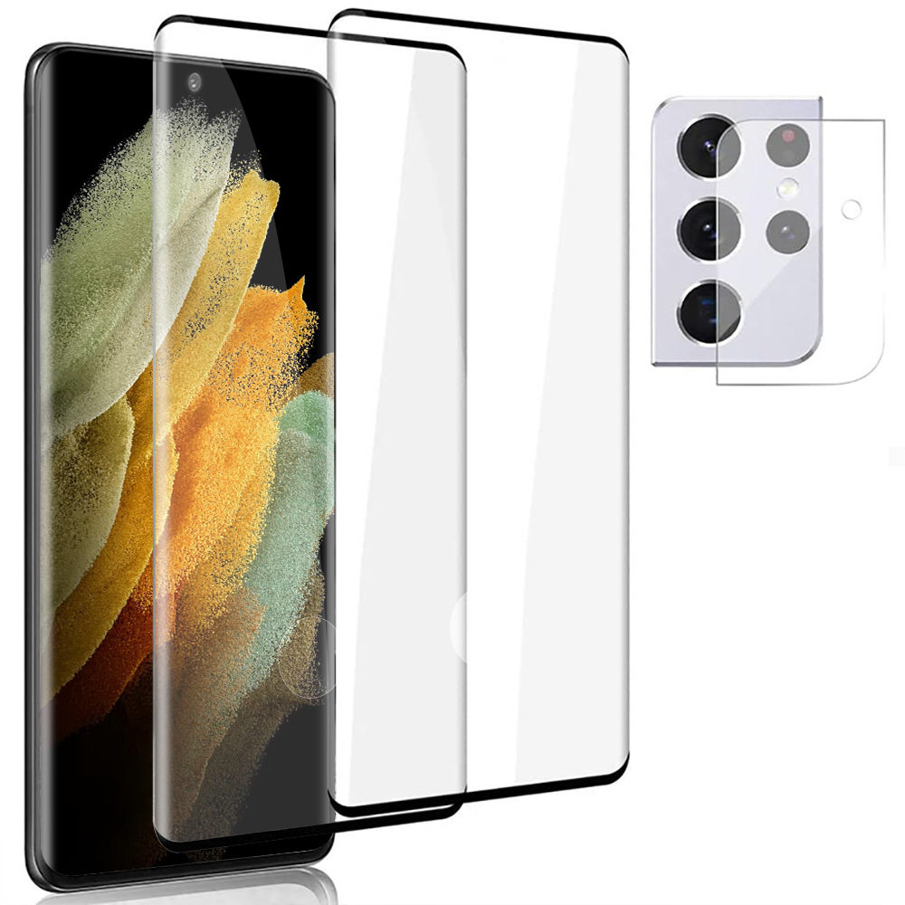 适用samsunggalaxys21s21plusultraglassprotector钢化手机贴膜