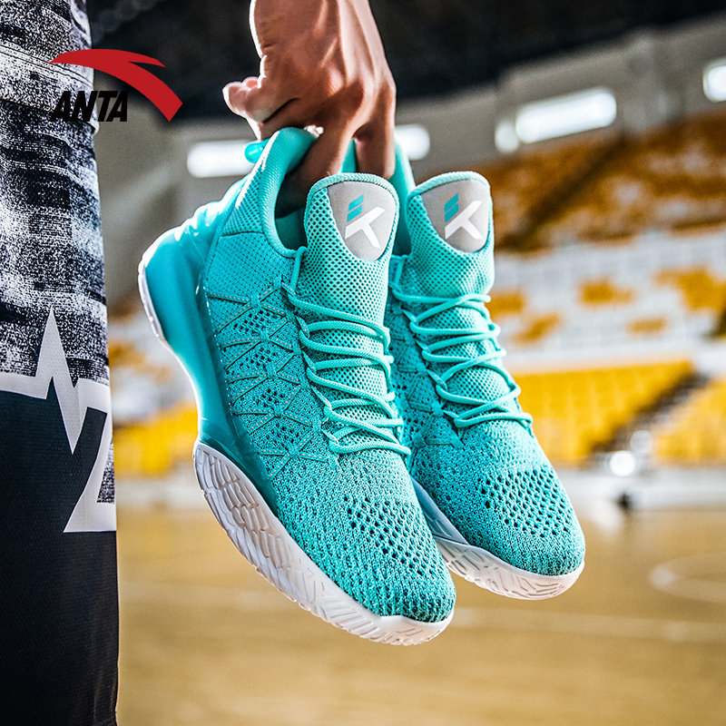 安踏篮球球鞋男鞋鞋子2020夏季网面新款汤普森