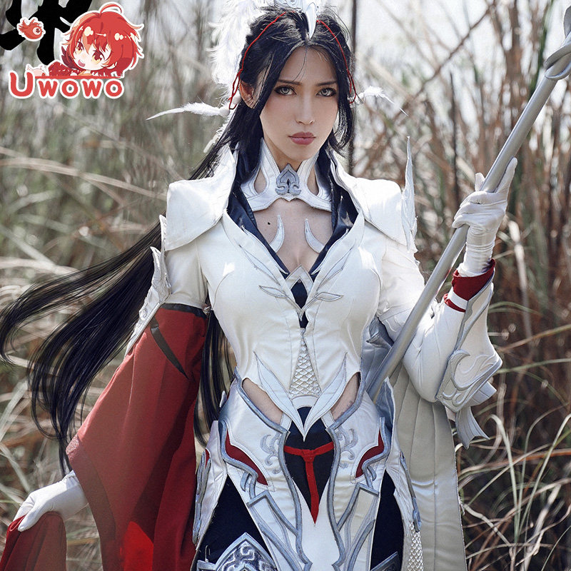 现货【返】悠窝窝 剑侠情缘 剑三 天策成女驰冥套cos 军娘cos服