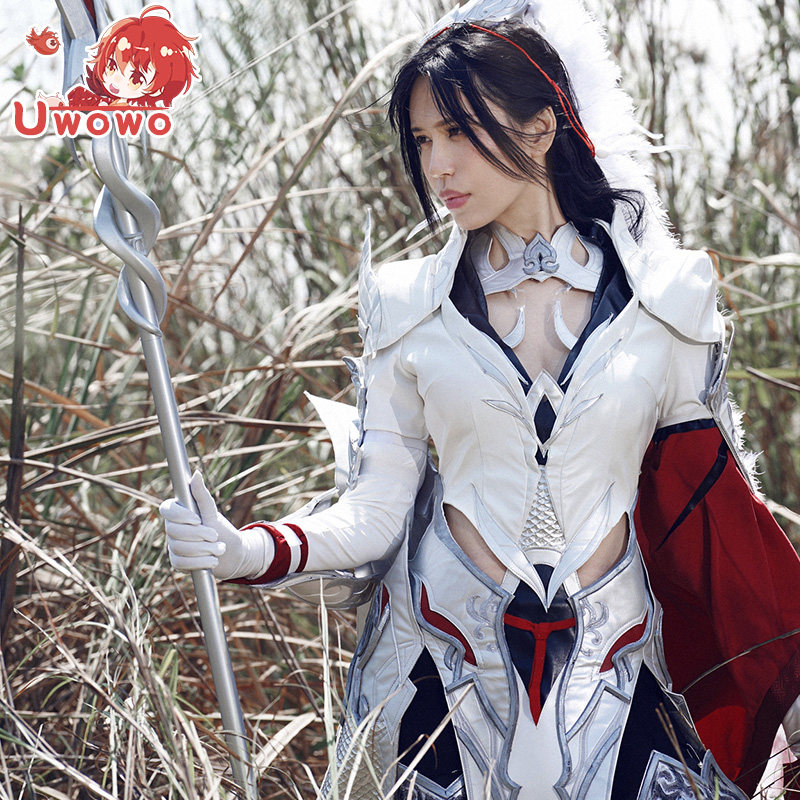 现货【返】悠窝窝 剑侠情缘 剑三 天策成女驰冥套cos 军娘cos服