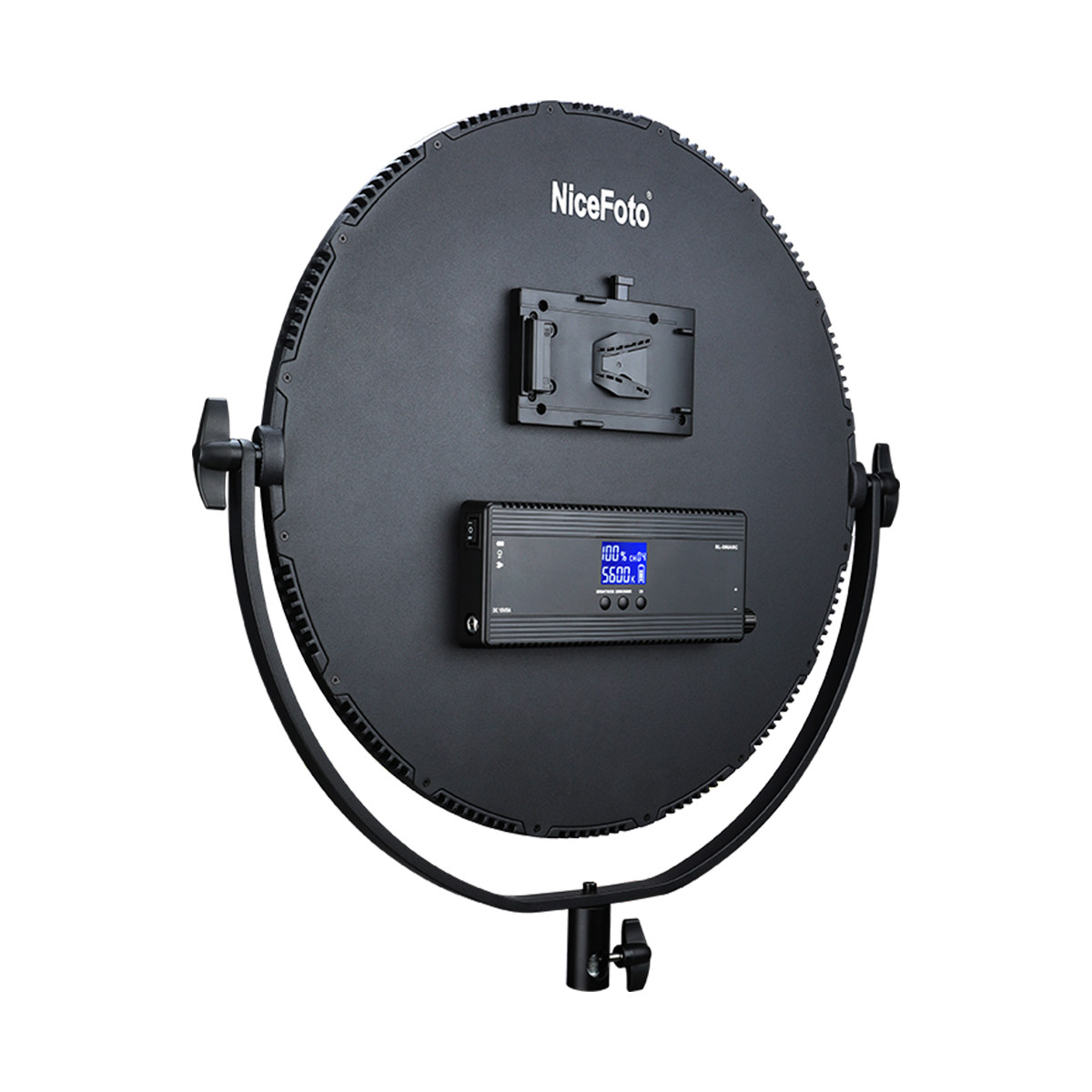 nicefoto耐思sl360arc圆形摄影灯led补光灯摄像灯视频柔光常亮灯拍照