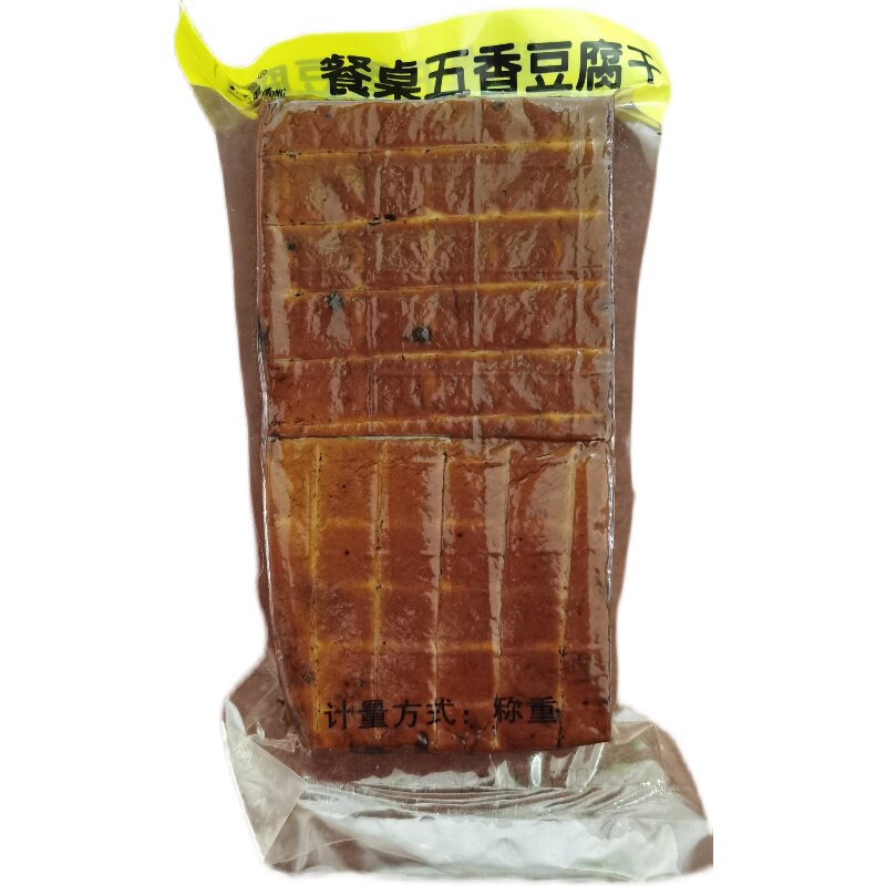 四川川大广安渠县特产巴中太子烟熏老卤花椒豆腐干