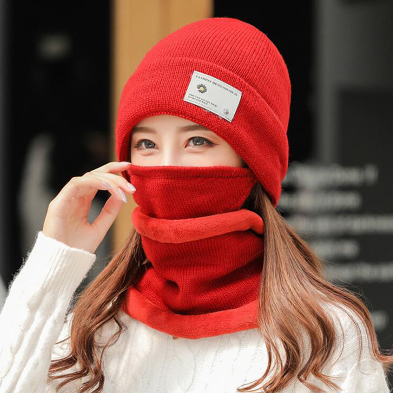 针织帽男潮牌大码护耳防寒抓绒帽子新款2020网红时尚冬季毛线帽女