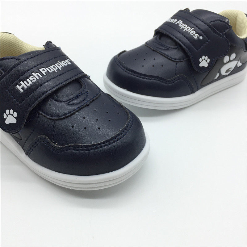 hushpuppies暇步士童鞋新款儿童皮鞋男童休闲鞋专柜正品运动鞋