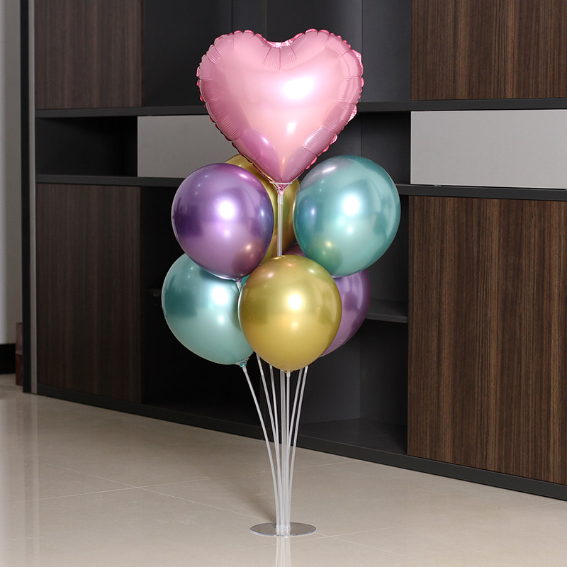 开业生日日商会场装饰结婚订婚礼婚房场景布置气球
