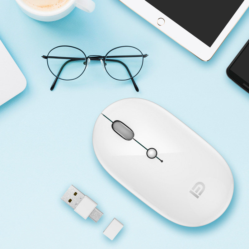 鼠标无线富德静音双模充电typec安卓手机无限无线鼠标