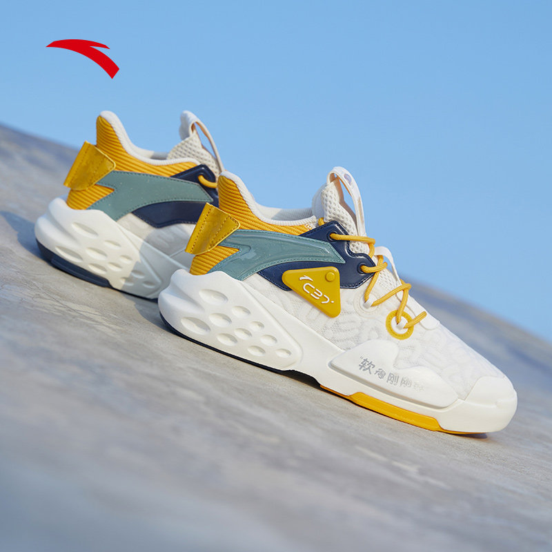 安踏运动鞋男鞋c37霸道休闲鞋男2021冬季新款官网旗舰高帮板鞋子