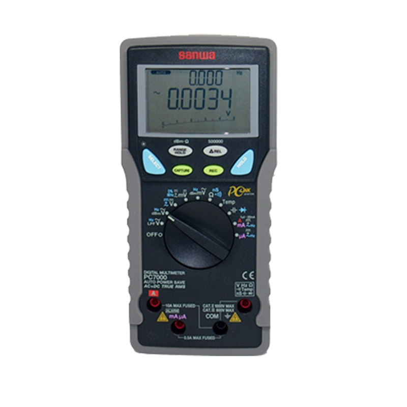 万用表sanwa三和数字pc207000手持精密多用便携式万用表
