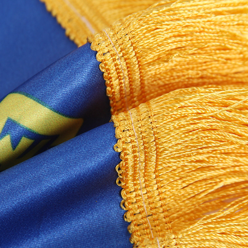 足球队旗子迷你奖旗旗颁足球纪念定做贡缎队旗旗帜