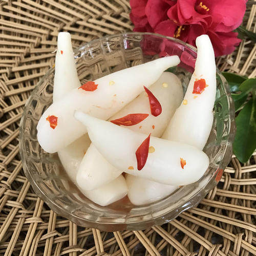 兰溪特产小卜仔山椒泡小萝卜130克x5酸辣开胃腌制