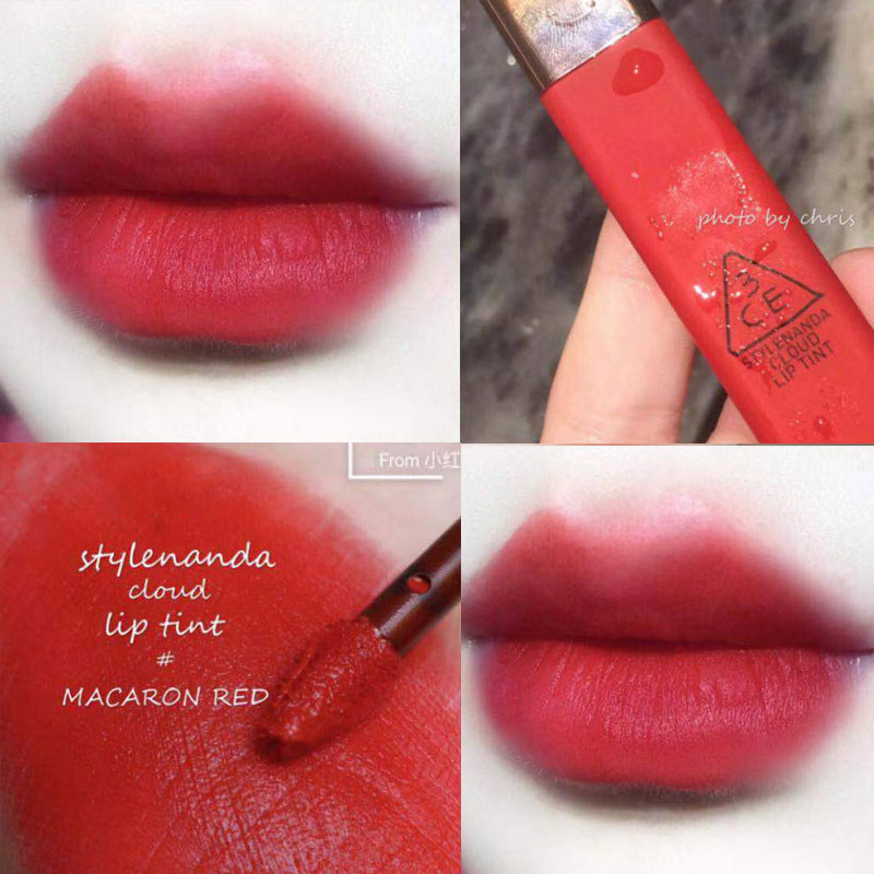 韩国3ce云朵唇釉铁锈红needful口红烂番茄色哑光丝绒immanence