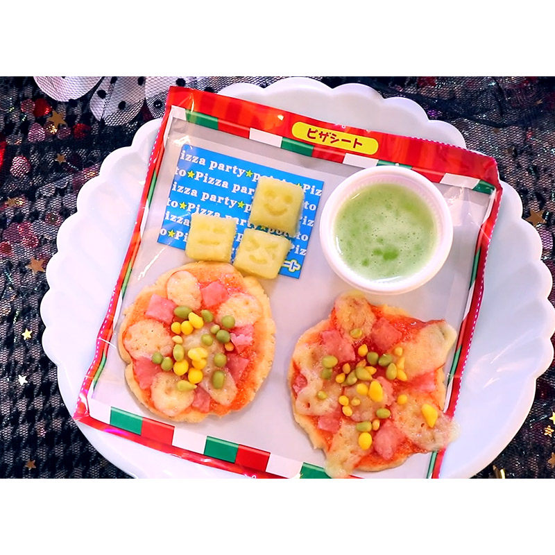 玩具日本食玩披萨曰本食完可食微缩diy小玲糖果