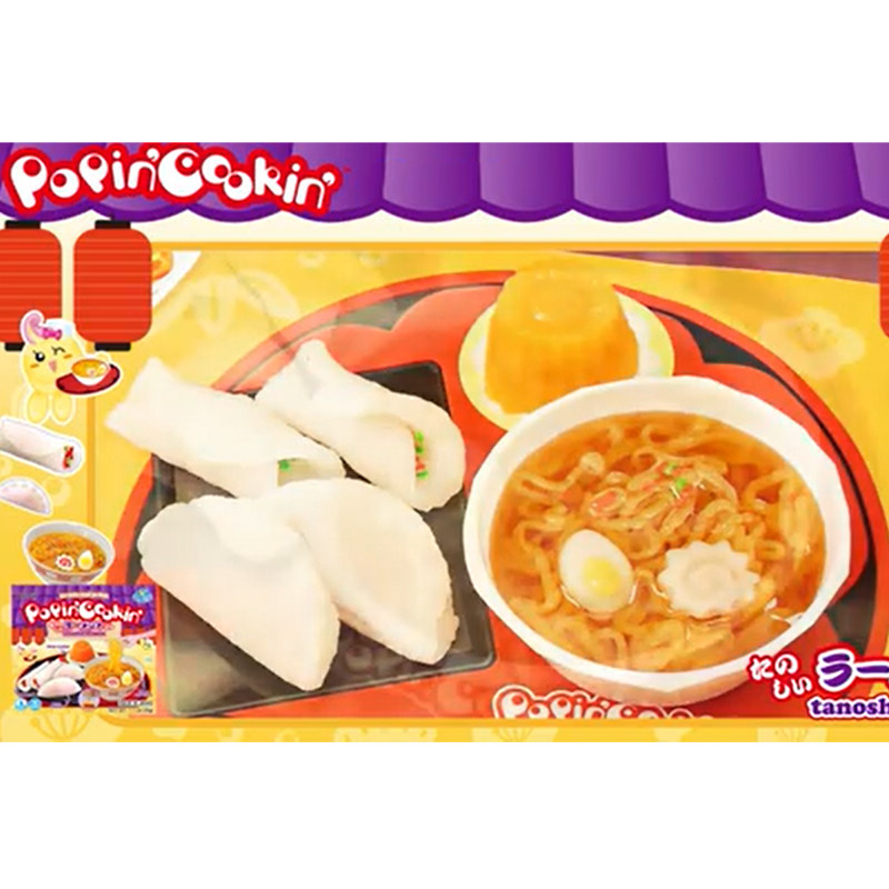 日本食玩拉面饺子小林玲食完曰本玩具迷你食丸日木时完石玩手工