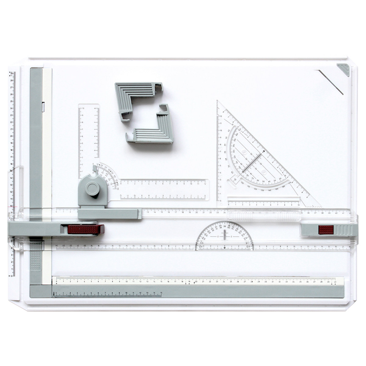 图板制图机械开小画图手工设计师8k丁字尺学生画板