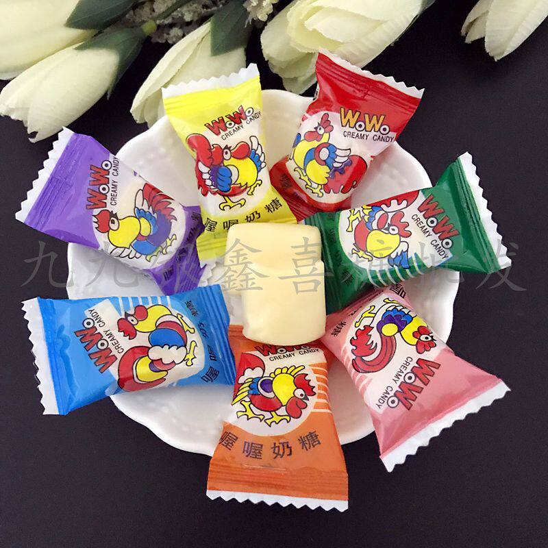大公鸡喔喔奶糖结婚婚庆喜糖糖果250g儿童休闲传统糖果