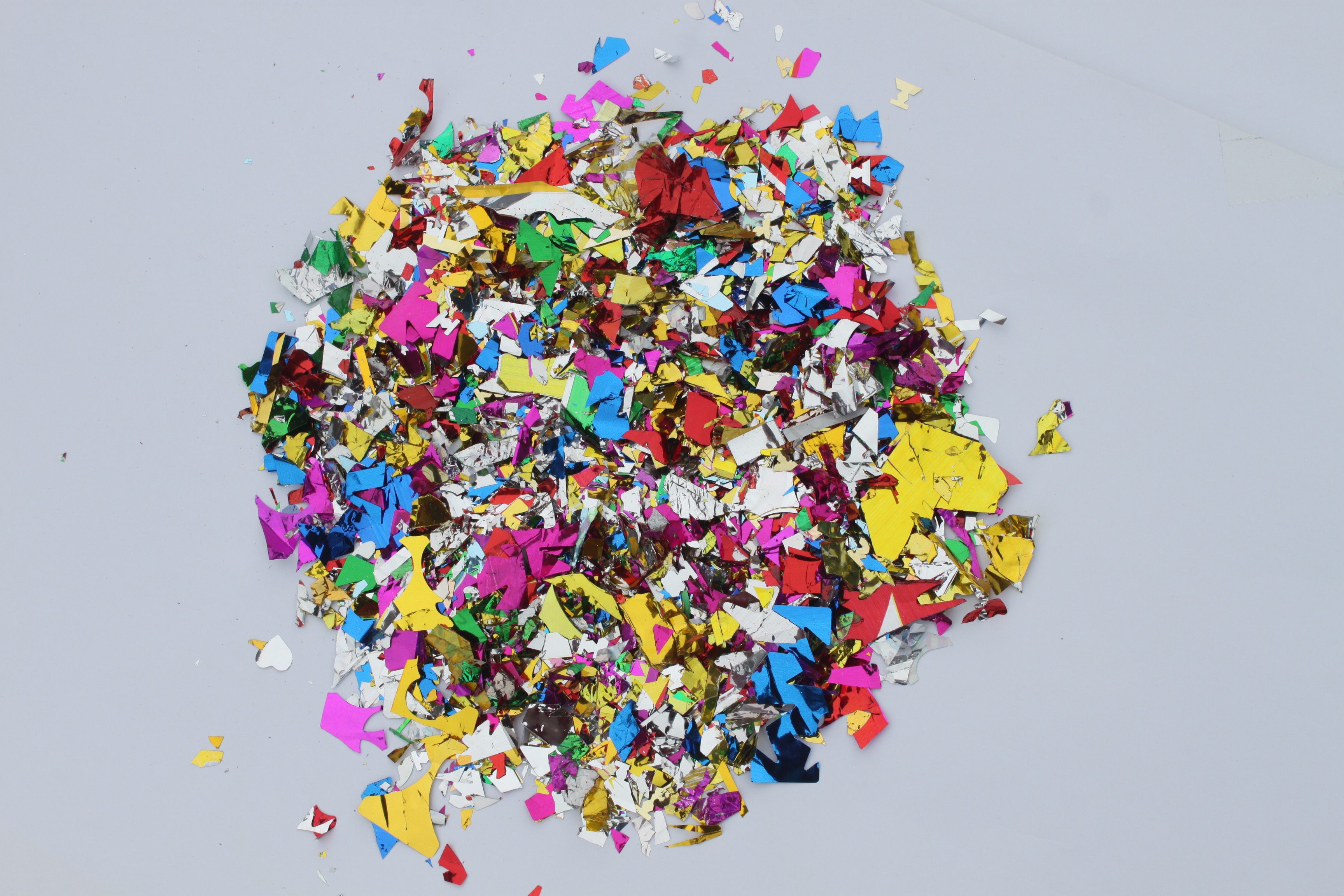 抛撒彩色闪光碎纸纸片200克碎片婚庆礼炮礼花礼花