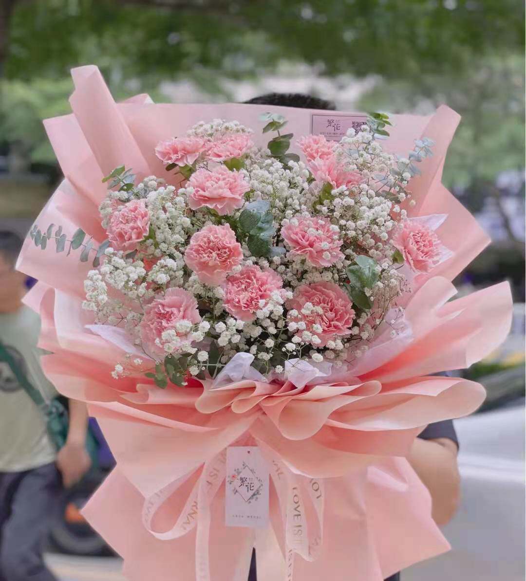 向阳楼三八女神鲜花花束闺蜜妈妈同城速递天津鲜花速递同城