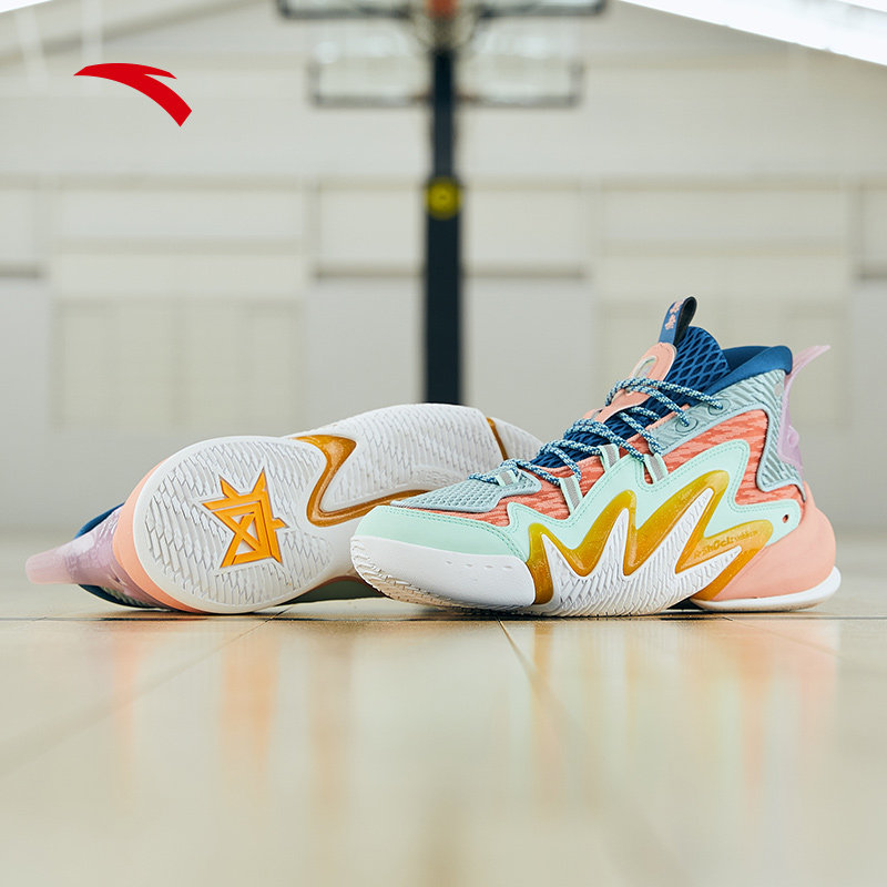 球鞋安踏狂潮2篮2022秋季新款kt5汤普森专业篮球鞋