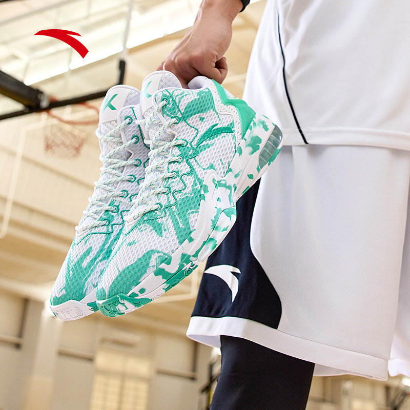 球鞋安踏篮球男鞋星轨汤普森运动鞋kt秋季新款篮球鞋