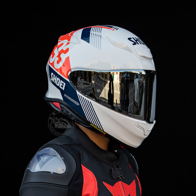 日本进口shoeiz8摩托车头盔红蚂蚁德国骑士安全摩托车头盔