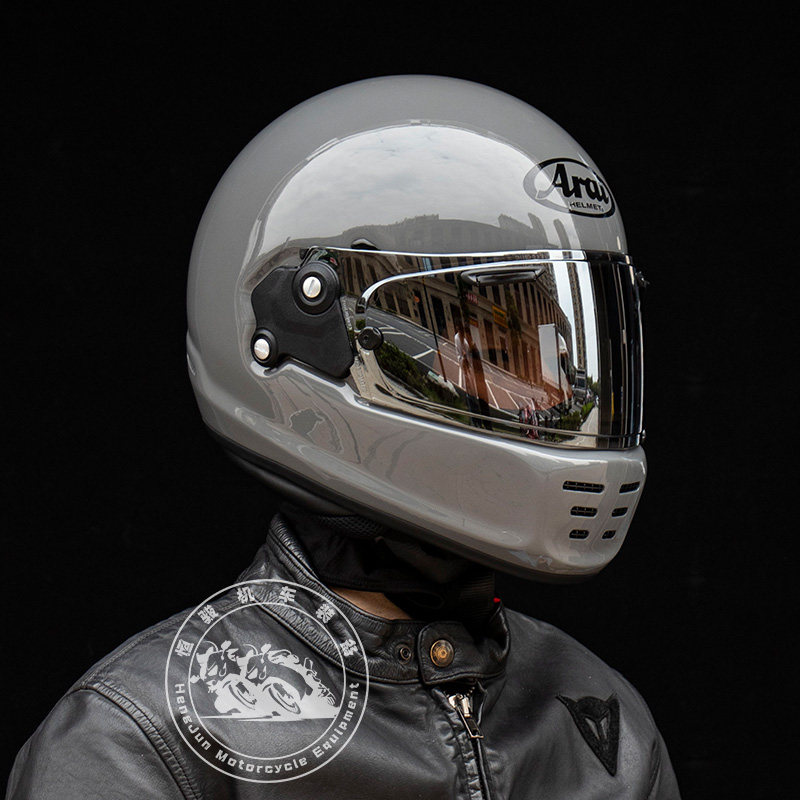 日本进口araineo复古摩托车头盔哈雷巡航拿铁摩托车头盔