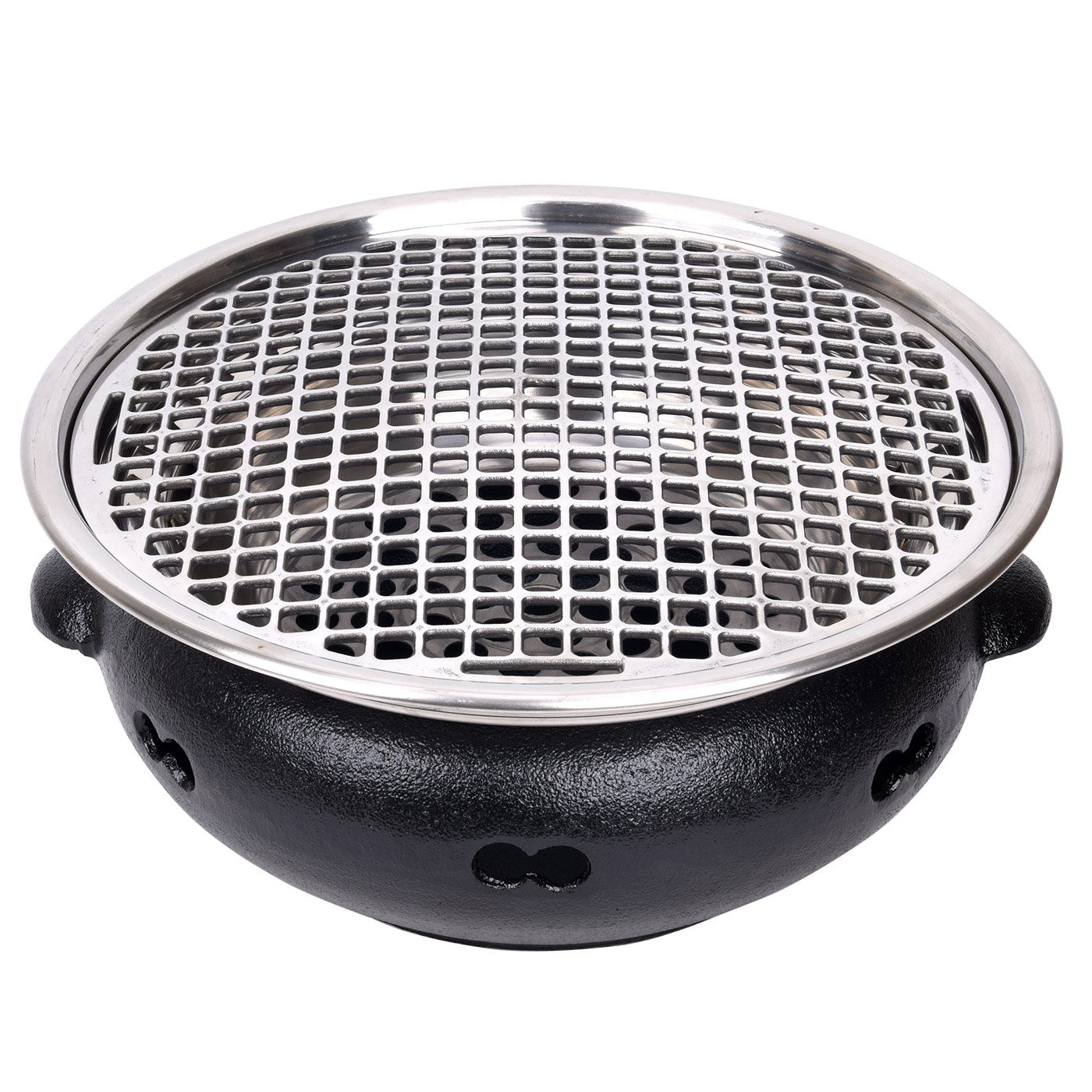 韩式上排烟烤炉商用碳烤炉炭火烤肉炉烧烤烤炉铸铁炉上排烟烤炉