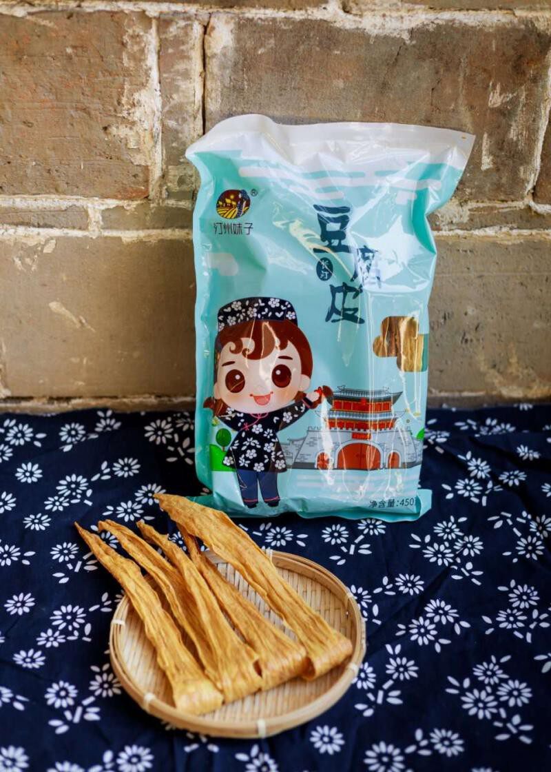 汀州妹子长汀豆腐皮手工腐竹干货凉拌火锅麻辣烫豆腐干