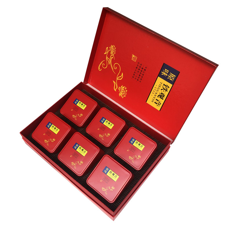 茶叶铁观音礼盒包装盒空盒一斤安溪专用订制包邮茶叶罐