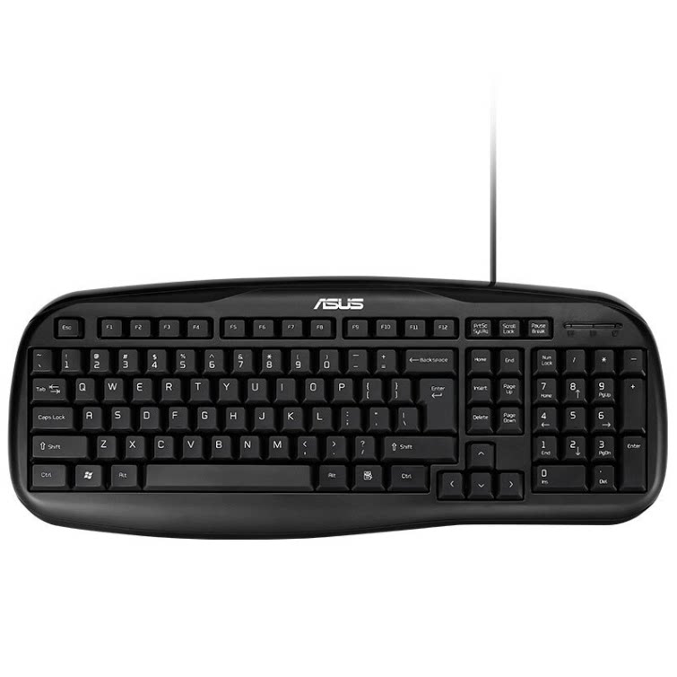 鼠标键盘asus华硕km95pro有线光电套装usb键盘