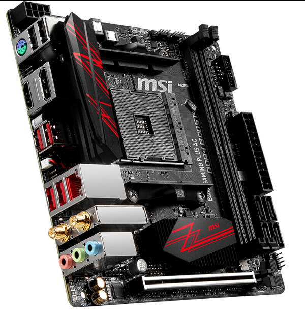 msi微星b450igamingplusacamd锐龙ryzen3400g智能电脑硬件