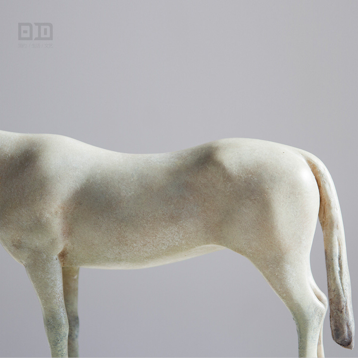 艺术家曹云青骓雕塑桌面中式玄关