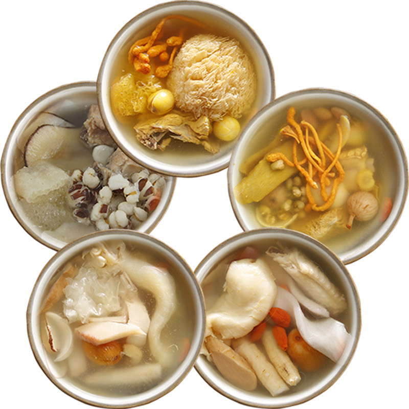 五包滋补女人皮肤胶原营养炖品养生煲汤料组合装广东靓煲汤材料包