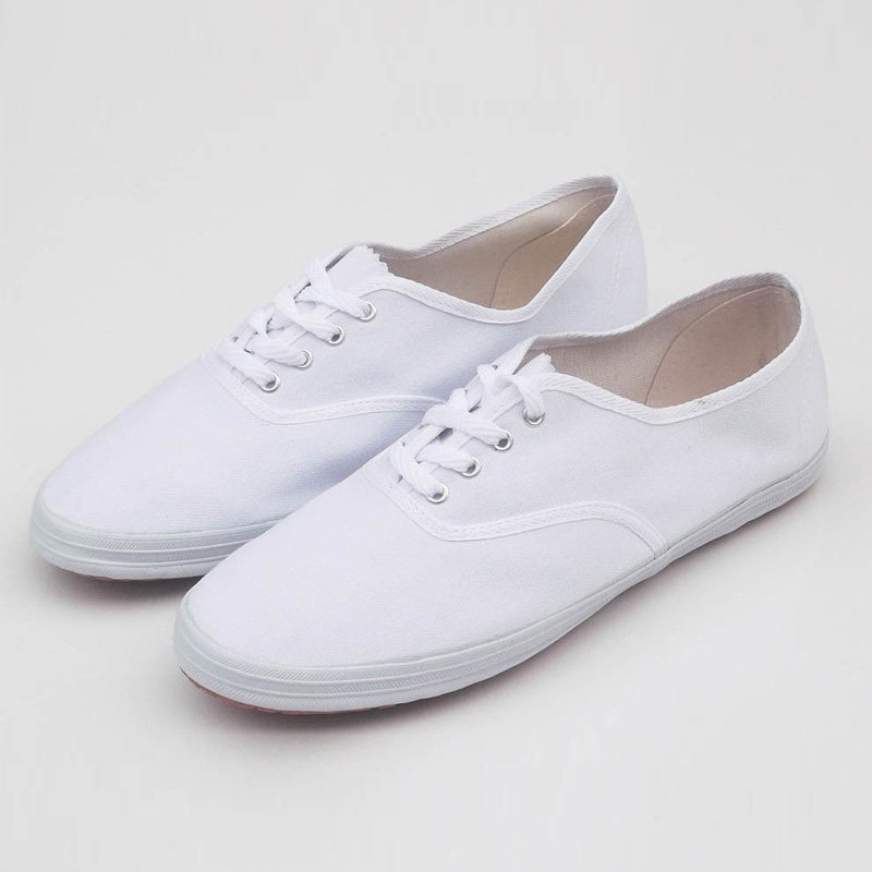 青岛双星白网鞋田径运动鞋男女布鞋体操帆布鞋