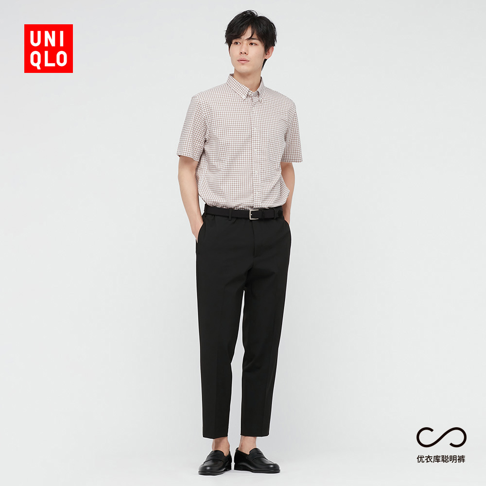 优衣库 男装 弹力九分裤(抽绳) 434844 UNIQLO