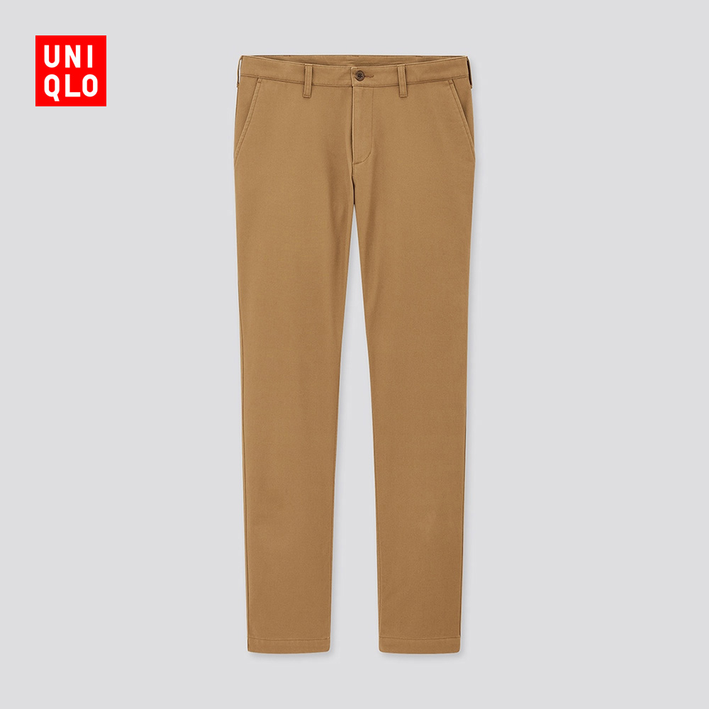 优衣库 男装 防风修身无褶长裤 429218 UNIQLO