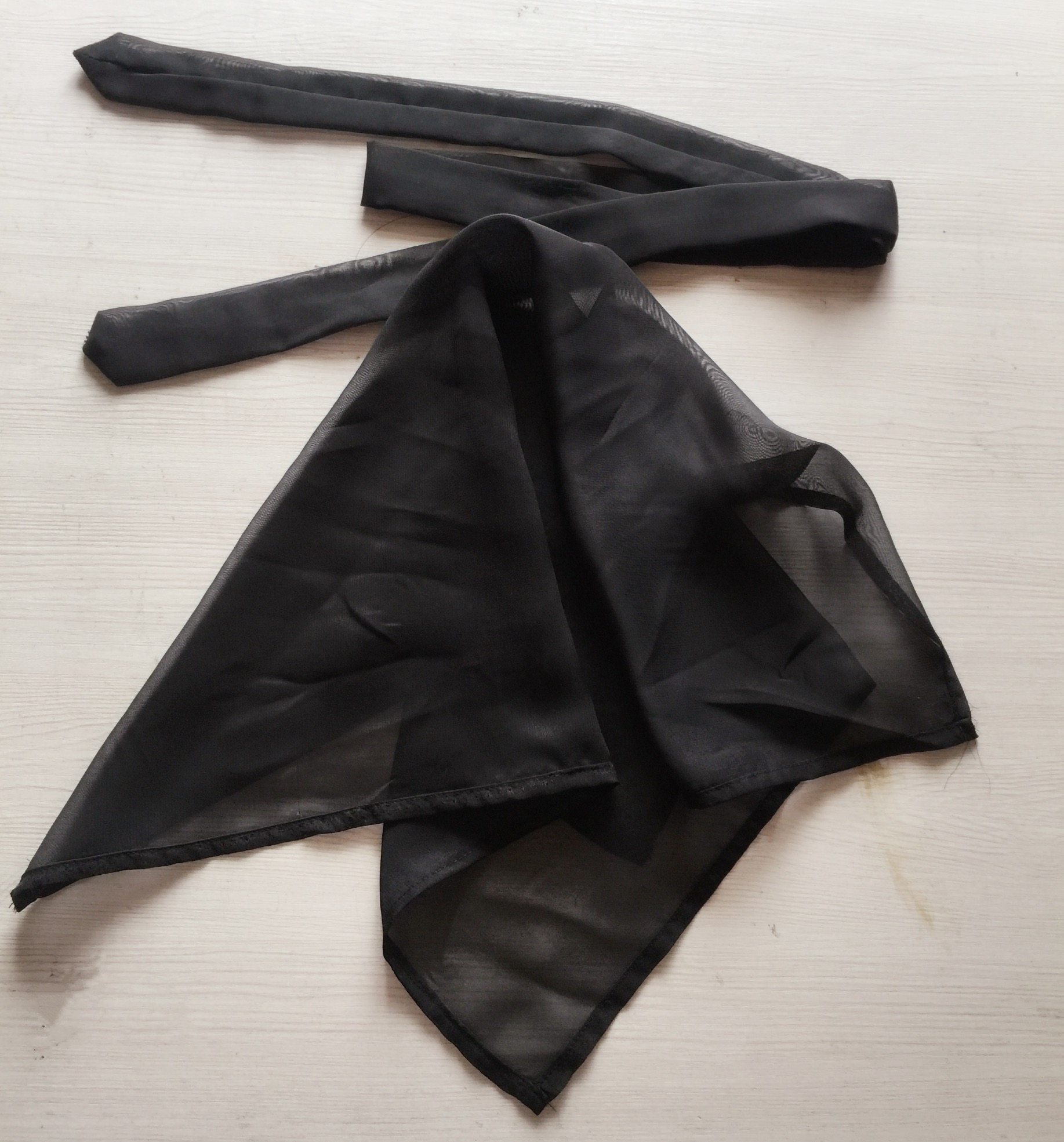 逍遥巾武当道士道教头饰配饰乾坤道士头巾盘发道士头荷叶巾一字巾