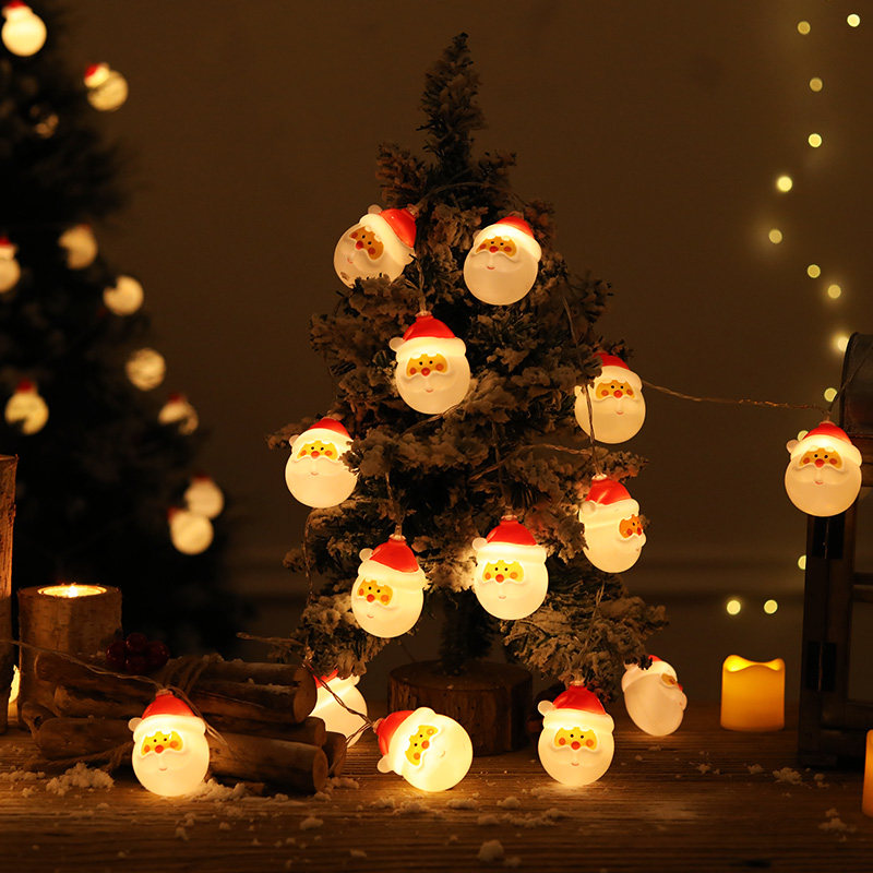 圣诞节灯饰彩灯led灯串场景布置店铺橱窗门店装饰灯