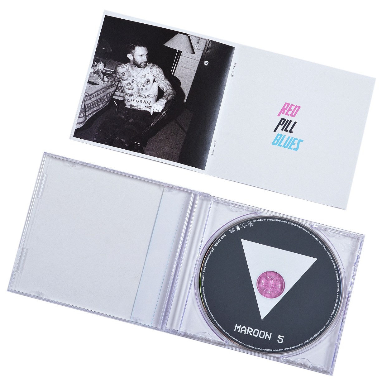 正版魔力红红丸蓝调标准版maroonredpillbluescd音乐cd