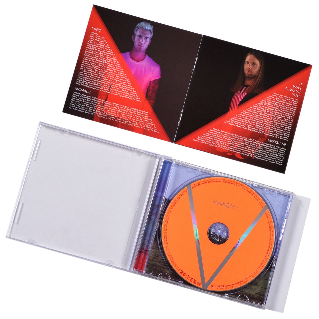 专辑正版魔力红maroonmapsanimalssugar唱片cd碟片音乐cd