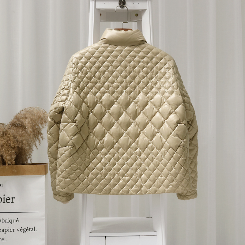 轻薄羽绒服女短款2020冬新款韩版立领宽松薄款时尚小个子轻便外套