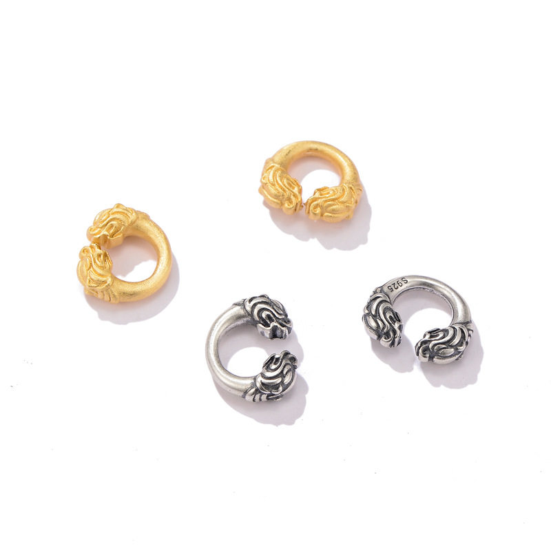 卡环芊雅s925镀金摩羯连接卡子手编diy饰品其他diy饰品配件