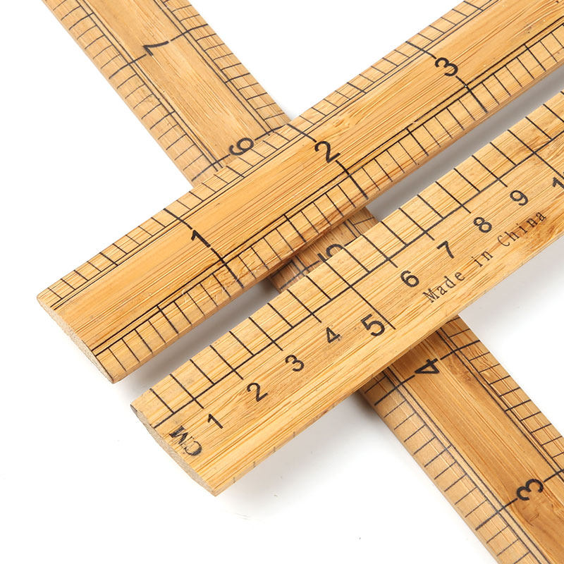 竹尺测量衣服尺子裁缝工具市尺服装直尺老式尺子