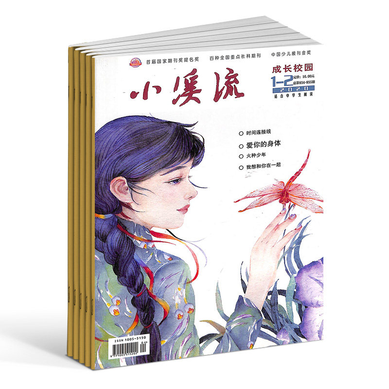 小溪流杂志订阅少年1年共儿童文学期刊杂志阅读少儿12期期刊杂志