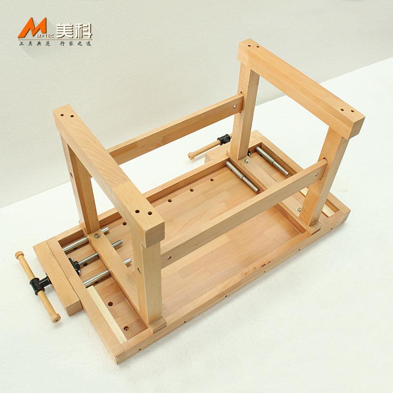 实木木工工作台多功能维修工具桌 diy手工文玩钳工家用锯台操作台